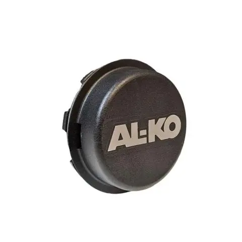 2-Pack Black Trailer Wheel Hub Center Caps - 3.125" Diameter For RVs & Campers