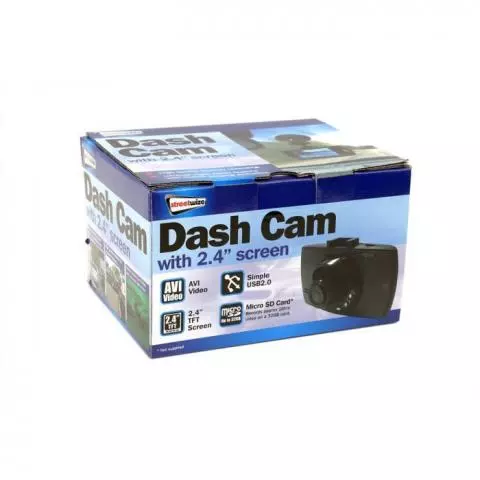 2.4” Digital Dash Cam with Infrared Night Vision - Streetwize