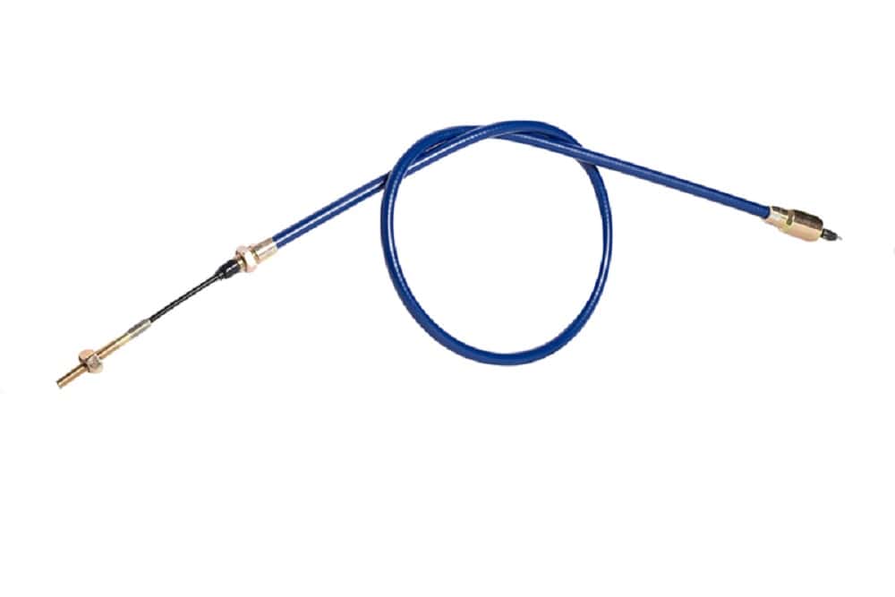 Brake cables for braked trailers.