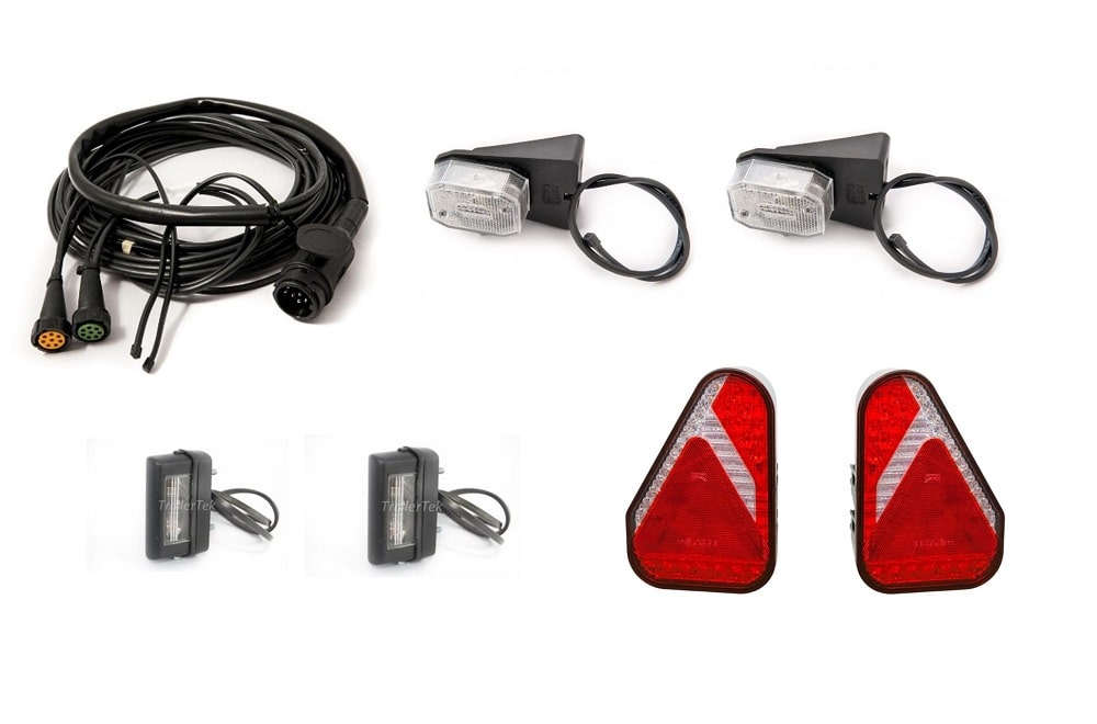 Aspöck Earpoint LED Trailers Rear light Clusters with Conversion From