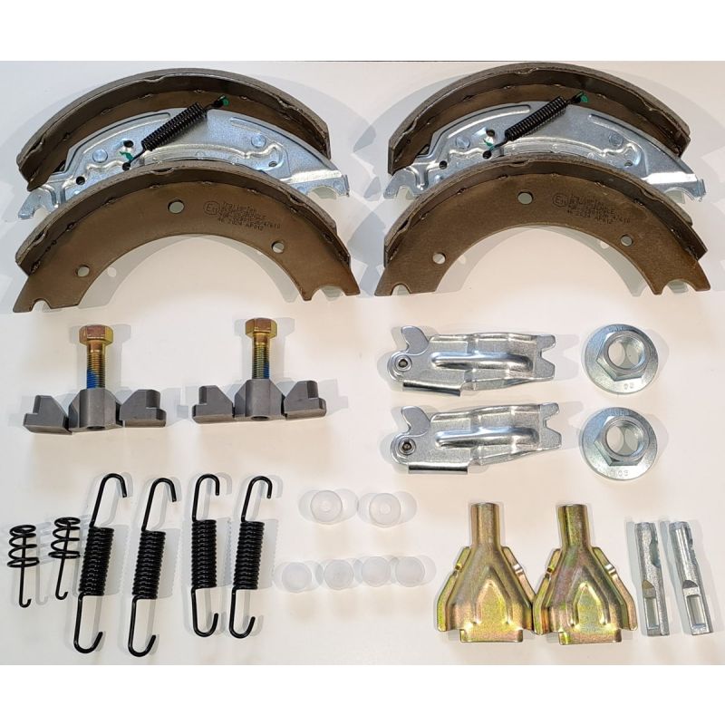 Knott style 250x40mm brake shoe bundle kit