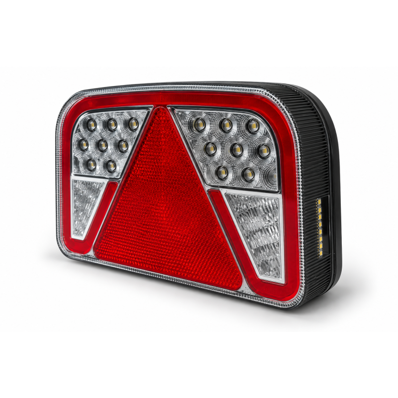 LED Trailer Light(Right), DC12-24V, Screw Base with 1 Metre Cable, LED Light Source, ABS+PC Housing, IP65