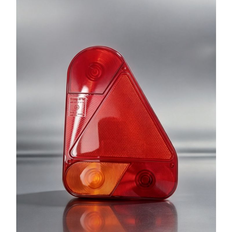 TrailerTek Bulbed Right Hand Trailer Light, Screw Base, 5-Pin Quick Fit Plug