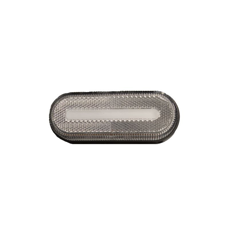 10-30V LED glo clear front marker/reflector
