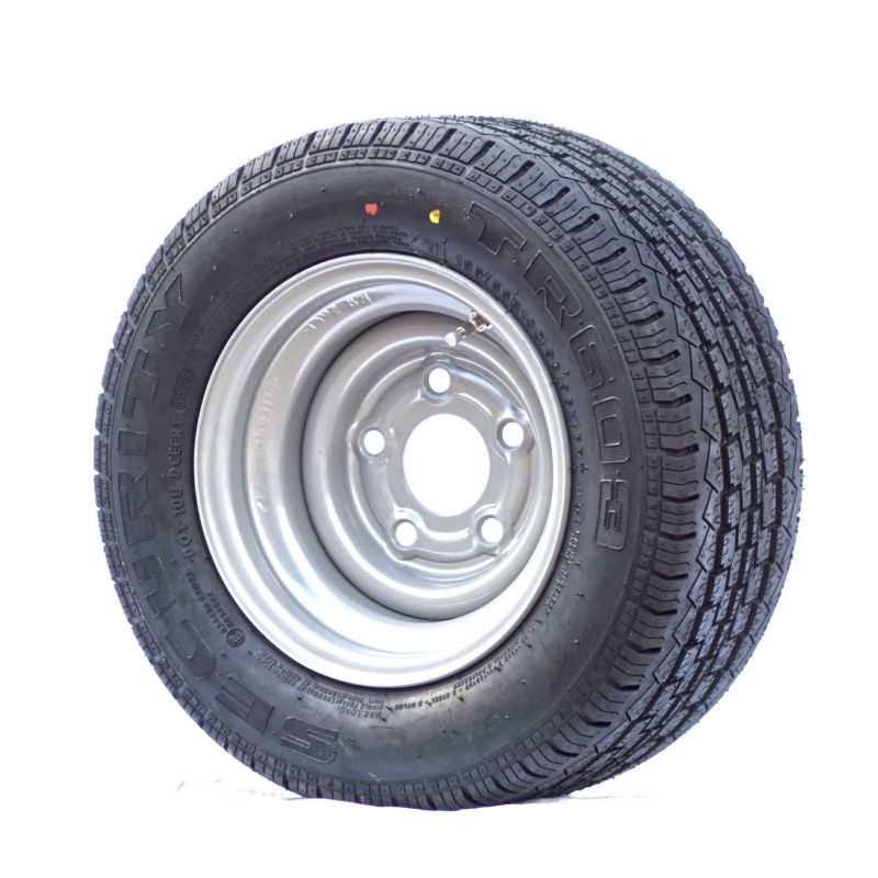195/55 R10 C, 5 on 112mm. PCD Kenda wheel assembly