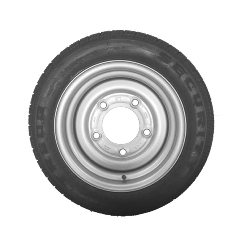 195/50 R13, 5 on 6.5 PCD Wheel & Tyre Security Assembly