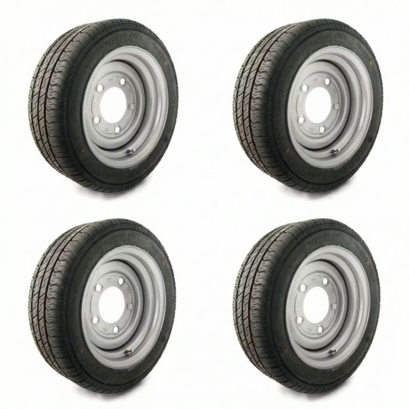 195/50 R13, 5 on 6.5 PCD wheel & tyre assembly bundle x4