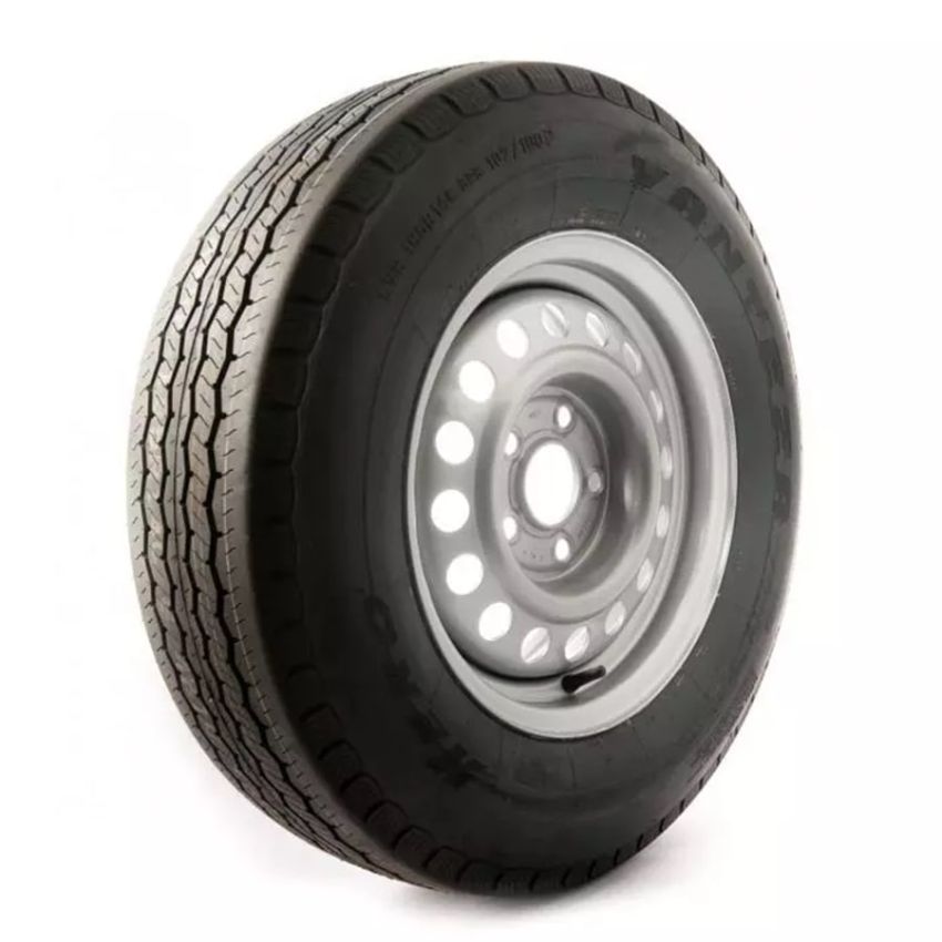 195/70 R15C 5 On 112mm PCD Wheel & Tyre Assembly