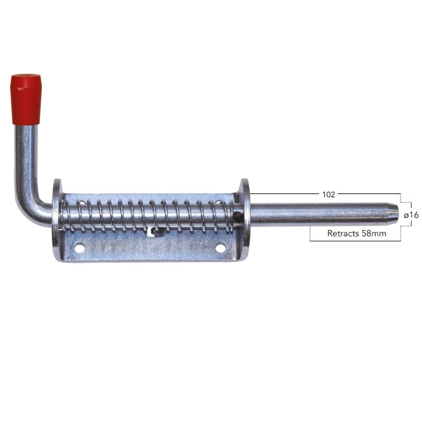 16mm Spring Loaded Shoot Bolt
