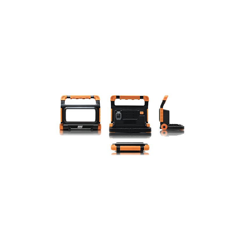 LED FLOOD LIGHT 30W RE-CHARGEABLE BATTERY 3000LM