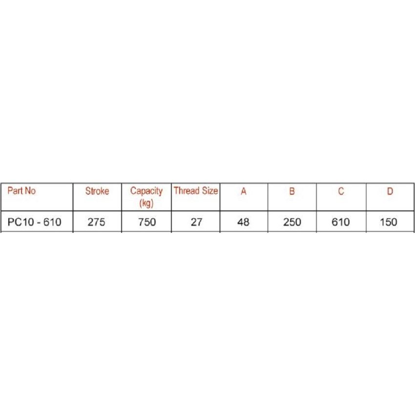 600mm Smooth Propstand With Swivel Foot