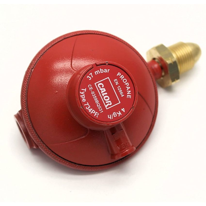 CALOR Propane Gas Screw-on Regulator (4kg/h)