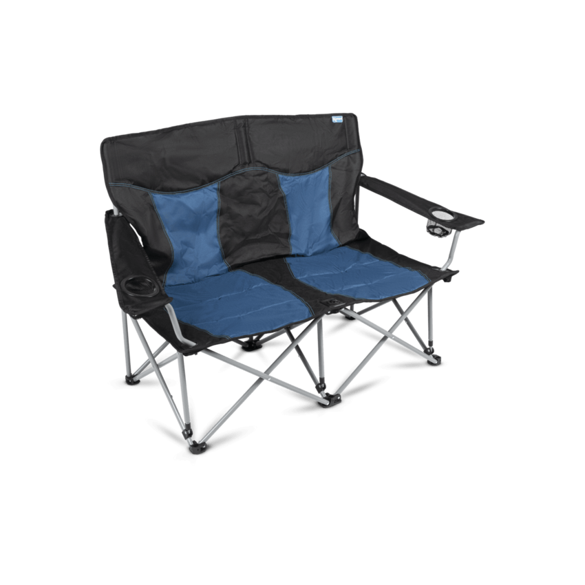 Kampa Lofa Double Camping Folding Chair in Midnight
