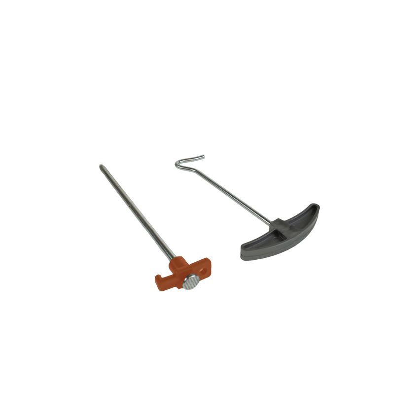 Heavy Duty Rock Pegs With Peg Puller (Pack Of 20)