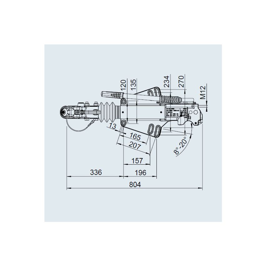 AL-KO Profi V Cast Delta coupling (3500 kg)