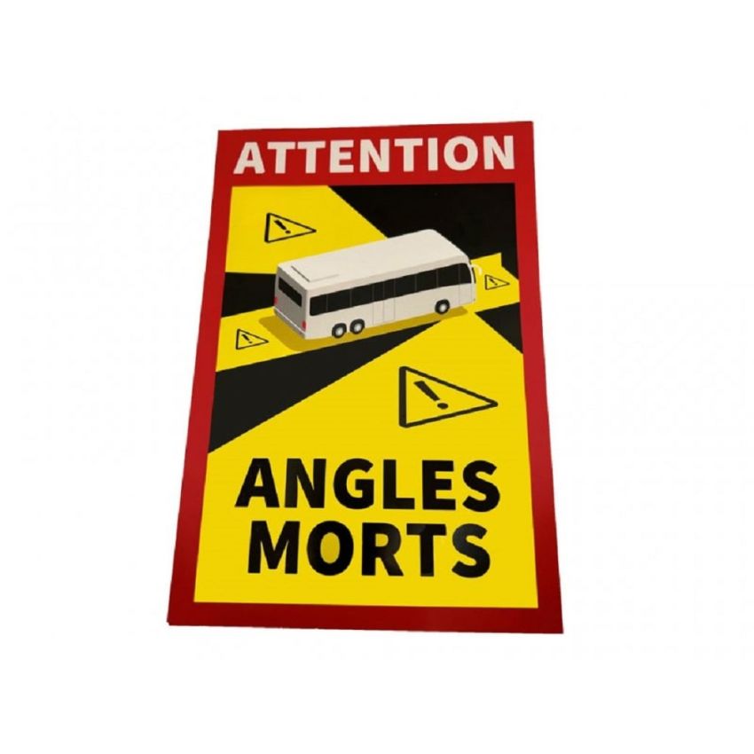 Angles Mort Motorhome Sticker Set - 3 Pieces