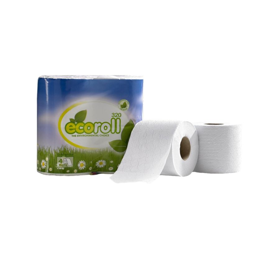 Eco-Roll Quick Dissolving Toilet Tissue (4 Pack)
