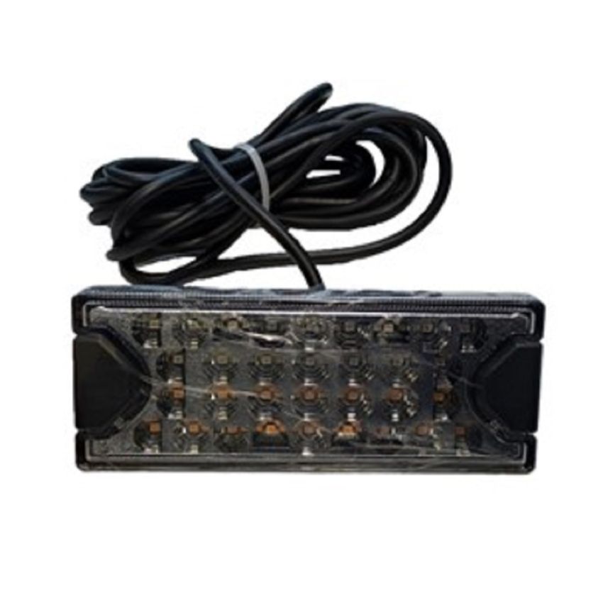 Aspock MiniLED II 3-Function Lamp 12/24v With 5 Metre Cable-Used on Ifor Williams 