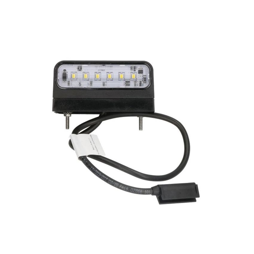 Aspock REGPOINT II LED Low Number Plate Lamp 12v-24v- Aspock part No.36-3804-007