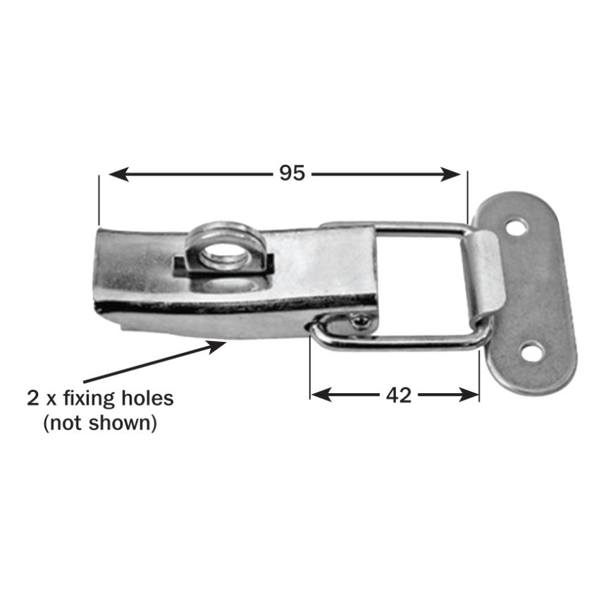 Lockable Trunk Fastener