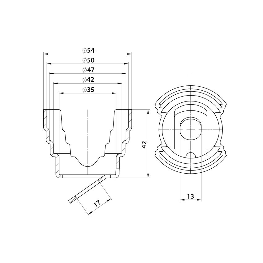 Universal Plug Holder For 7, 13 & 15 Pin Plugs