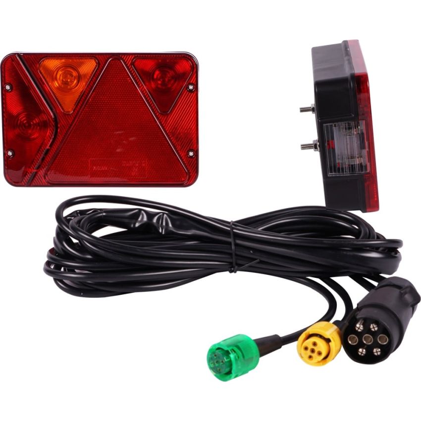 Bulb Trailer Light Kit, Screw Base with 5-Pin Quick Plug