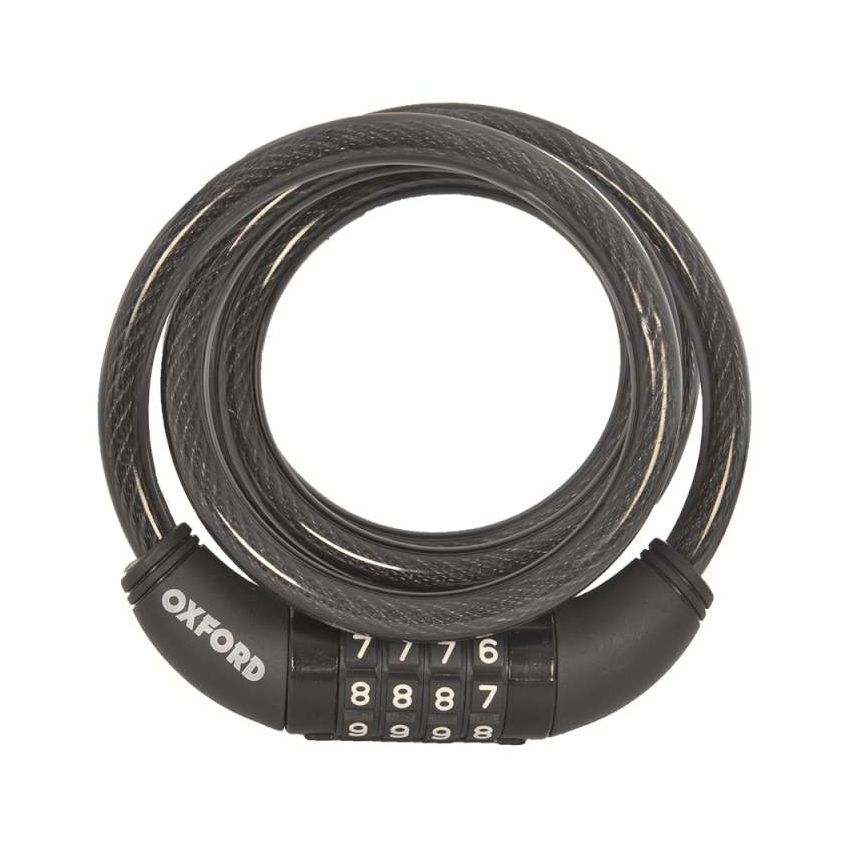 SAS Combi 10mm Coil Cable Lock (1.5m)