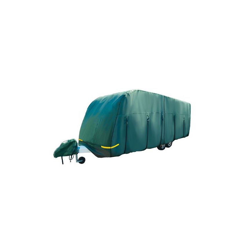 Maypole Premium Green 4-Ply Caravan Cover (5.6-6.2m)