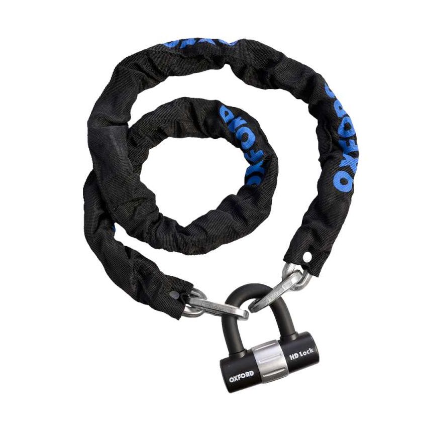 SAS 10mm Heavy Duty Security Square Chain & Padlock (1.5m)