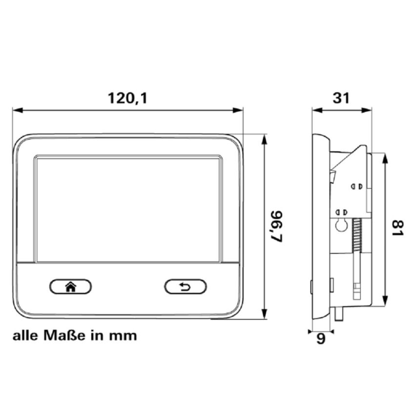 Combi 6E iNet X Panel Central operating system for retrofitting