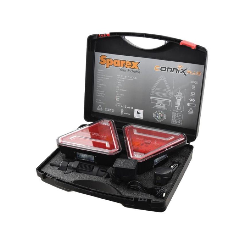 Connix Plus Trailer Lighting Set - Wireless, Magnetic