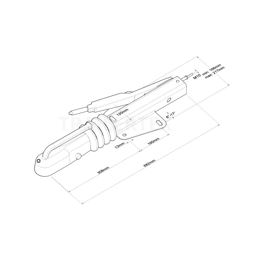 AL-KO 161 S Delta Coupling (1600kg)