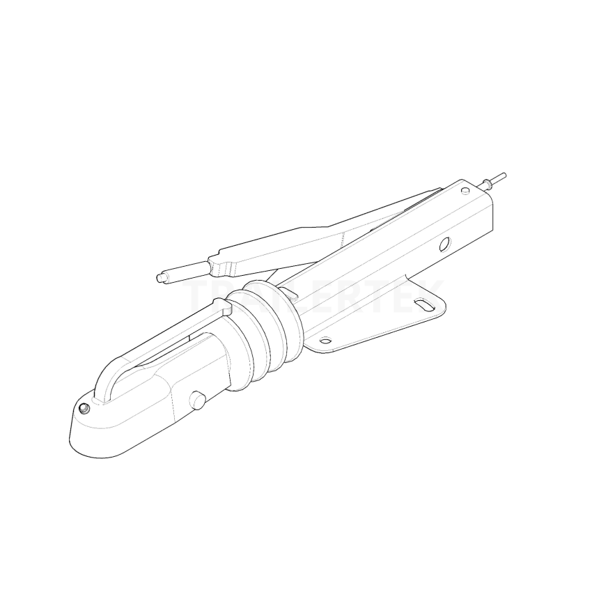 AL-KO 90 S Delta Pressed Steel Coupling - 1000kg