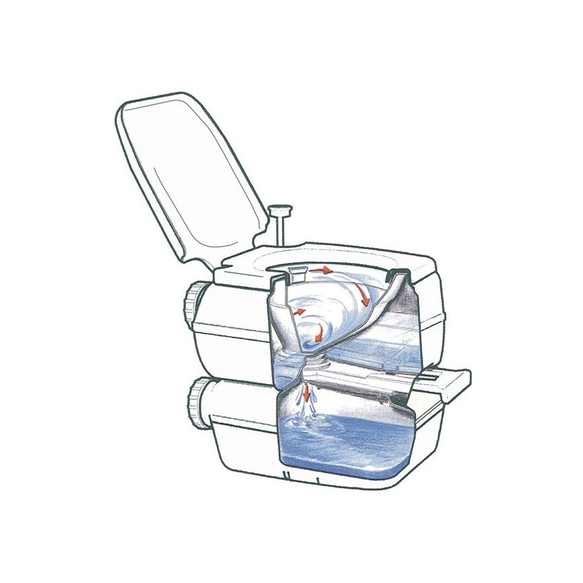 Fiamma Bipot 39 Portable Toilet