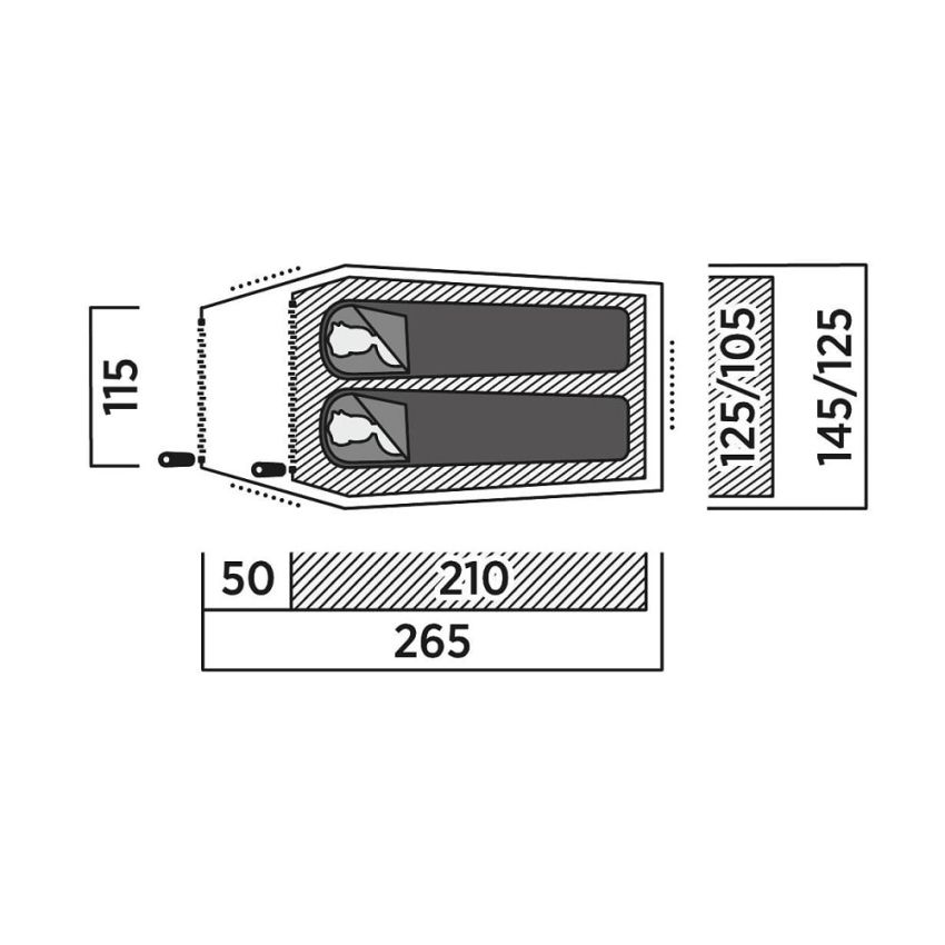 Easy Camp Energy 200 Compact 2-Person Tent 