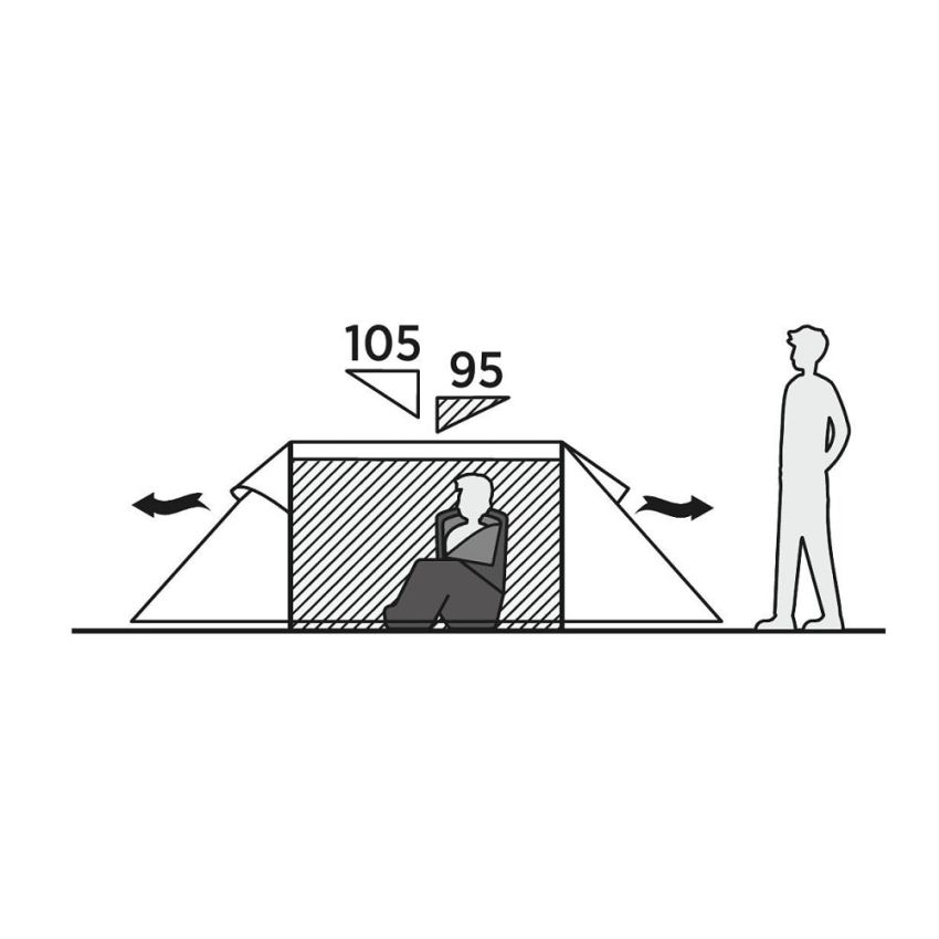Easy Camp Vega 300 Compact 3-Person Tent