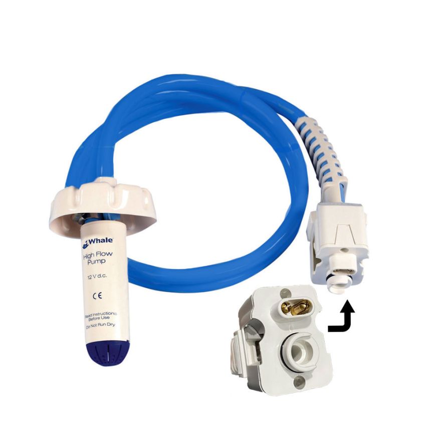 Whale Watermaster/Carver Assembly 12V High Flow Pump