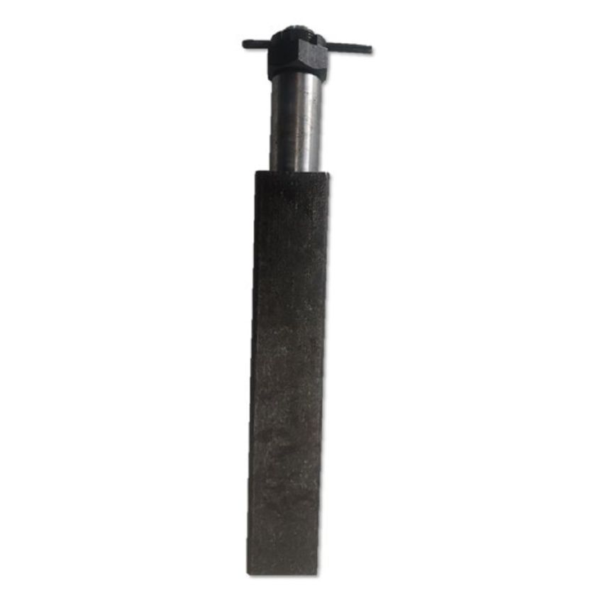 Heavy Duty Stub Axle, 200mm Box x 36mm Shaft With 25mm Thread