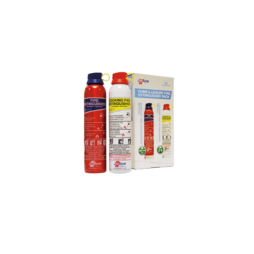 JacTone Home & Leisure Fire Extinguisher Pack