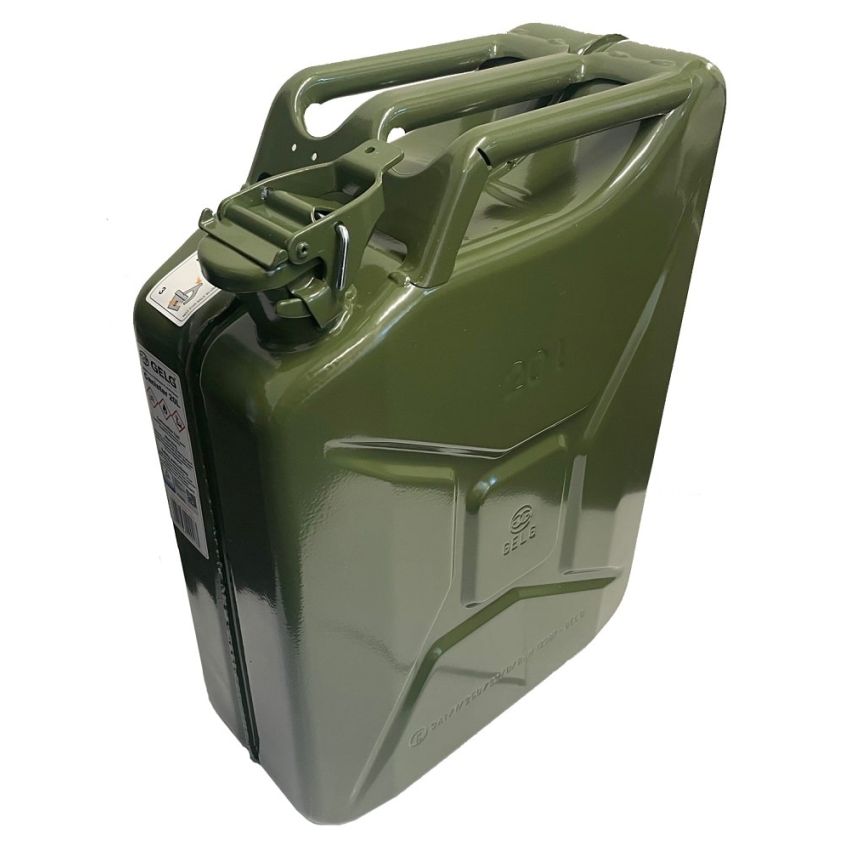 Army style Steel Jerry Can - 20 Litre