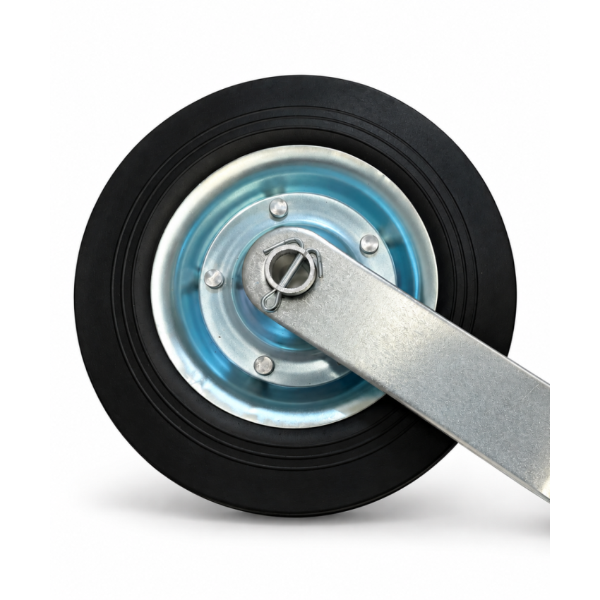 TT Jockey Wheel And Clamp (48mm Diameter)