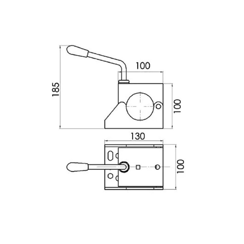 Kartt 60mm Standard Clamp	