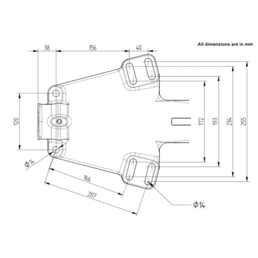 Knott Avonride Cast Trailer Coupling - 3500kg