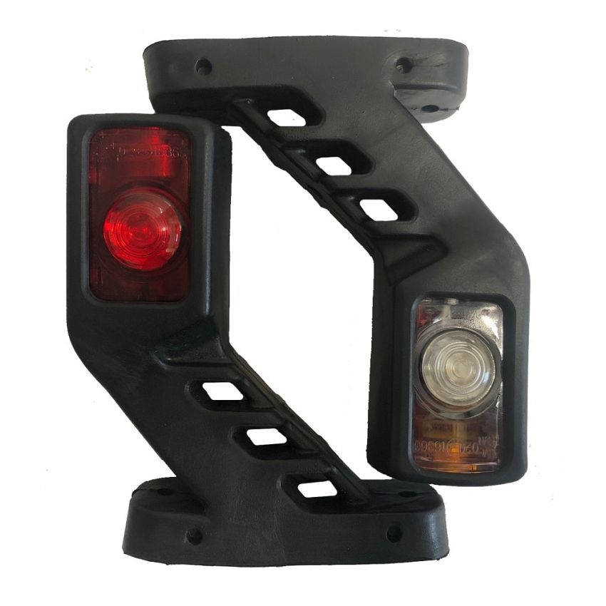 Led Marker Light Medium Stalk Lamp Pair 10-30volt