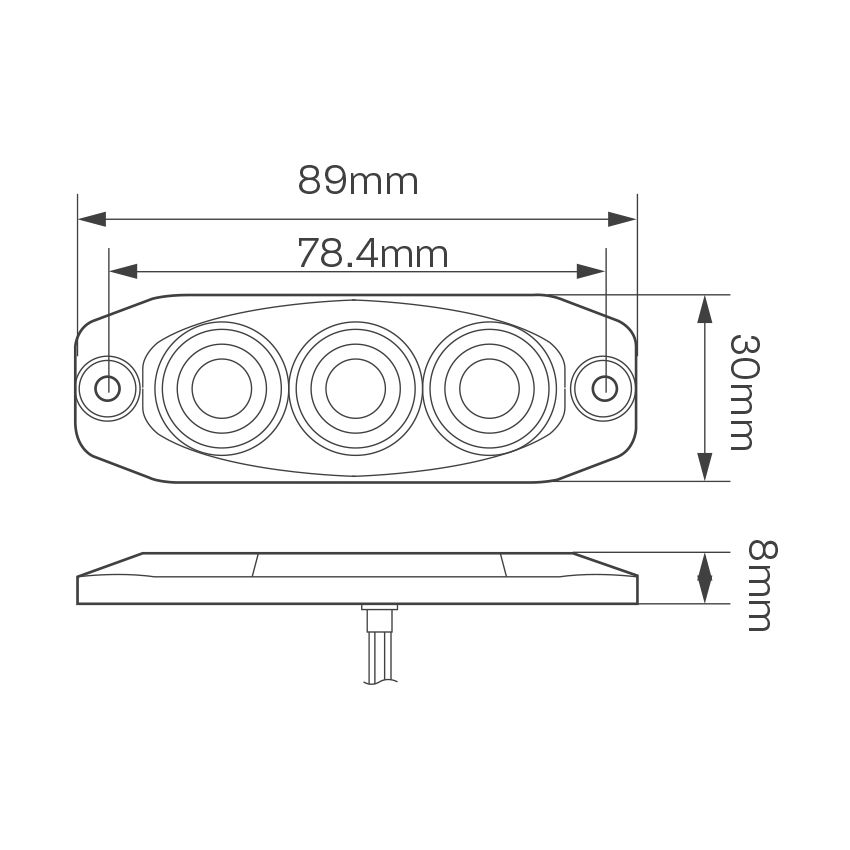 Low-Profile Stop / Tail Lamp