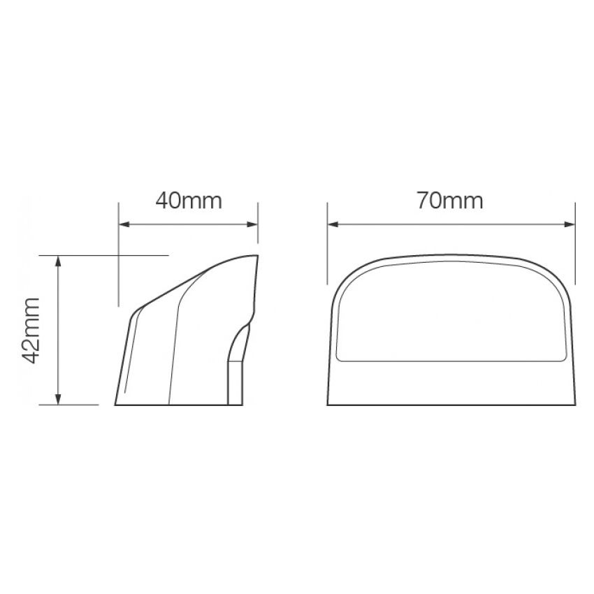 LED Waterproof Number Plate Light