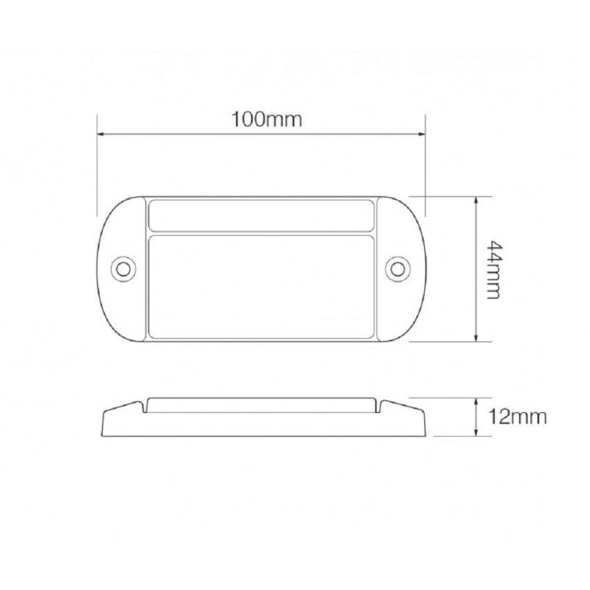 Low-Profile Side Marker 