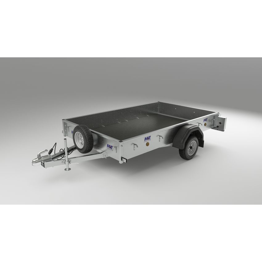 Meredith and Eyre 750kg Unbraked Trailer - (8' X 5')-MEG7585W