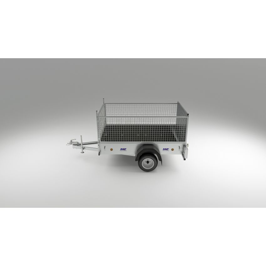 Meredith and Eyre 750kg Unbraked Trailer - (6'6x4' Wide) With mesh sides