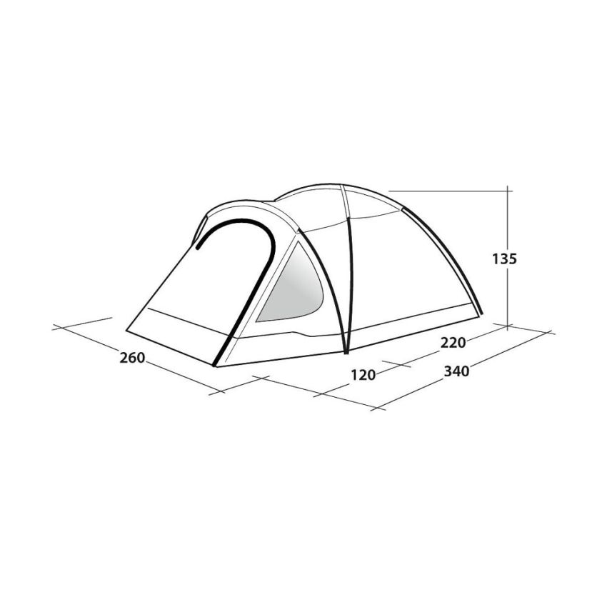 Outwell Cloud 4 Tent 4-Person